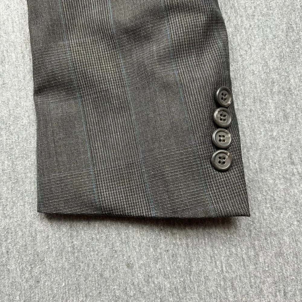 Polo University Club Ralph Lauren Glen Check Blazer Mens 42? Sport Coat‎
